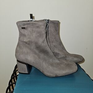 DKNY Women's Taupe Ankle Booties